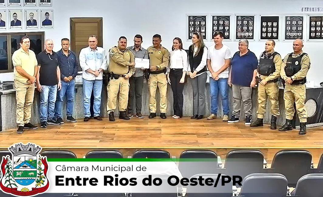 Cerimônia de Entrega de Moção de Aplausos.