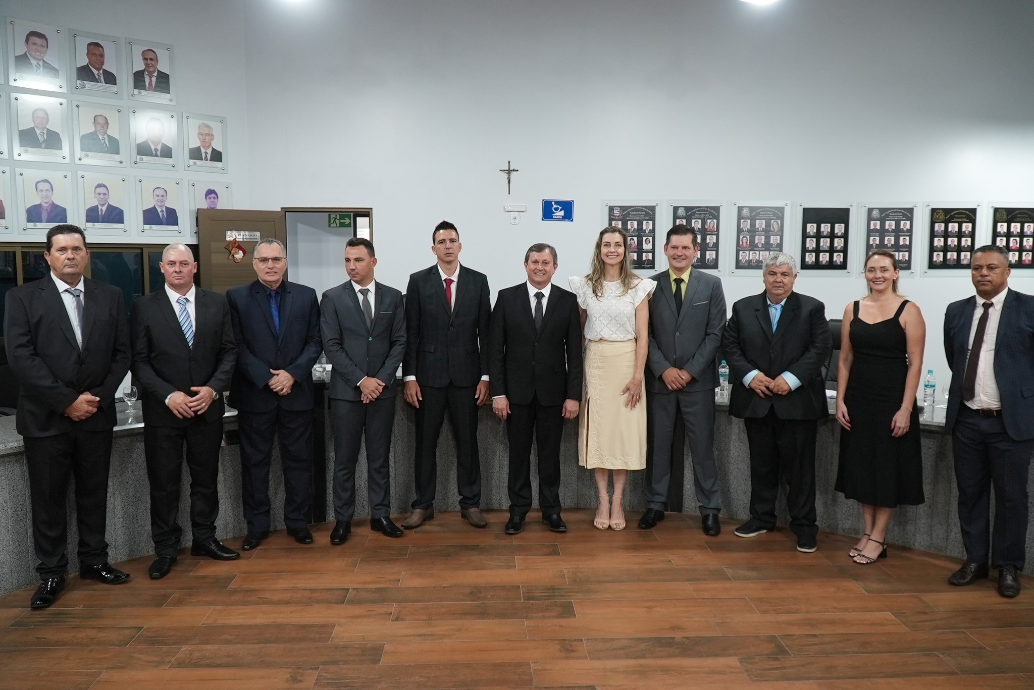 Sessão de Instalação da 9ª Legislatura do Município de Entre Rios do Oeste-Pr